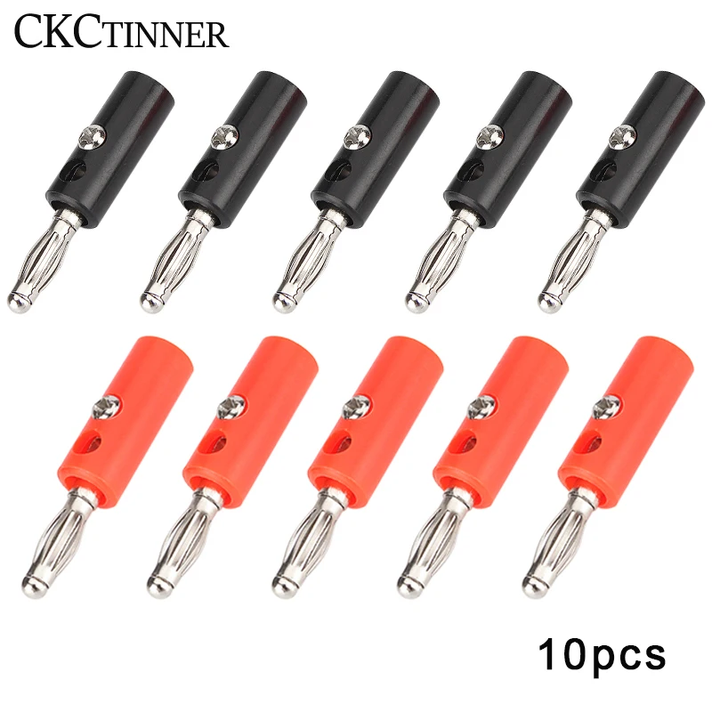 

Штепсельные вилки "банан" 2-5 мм, 10 шт.