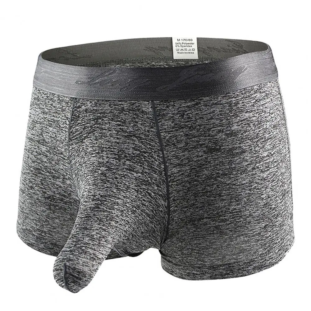 

Men Underwear Sexy Boxer Shorts Underpants Mens Panties Longjiang Boxer Underpants Elephant Nose Men U Convex Underwears Panties