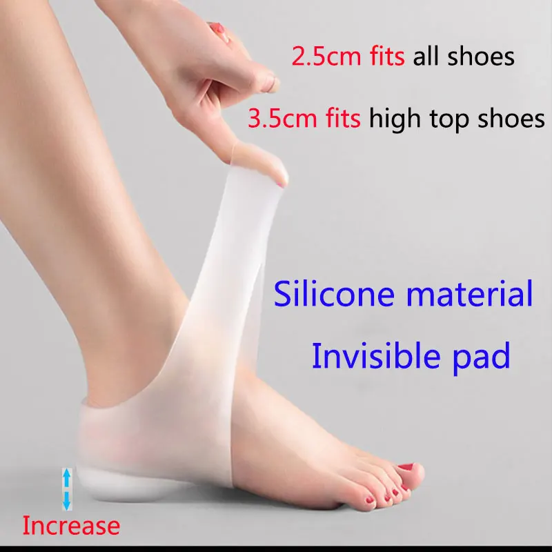 Гелевые подушечки для боли в пятке чашки пятки подошвенные вставки фасциита