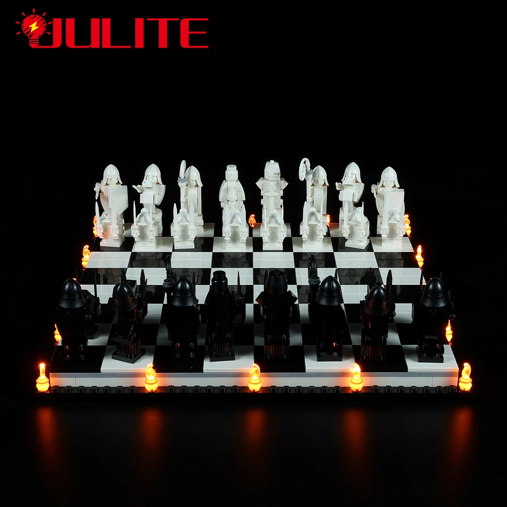 

LED Light Kit For 76392 Wizard’s Chess DIY Toys Set（ Not Included Building Blocks ）