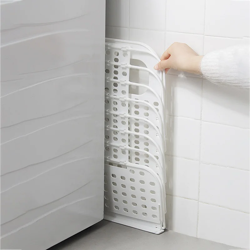 Складная корзина для ванной органайзер хранения одежды настенная пластиковая