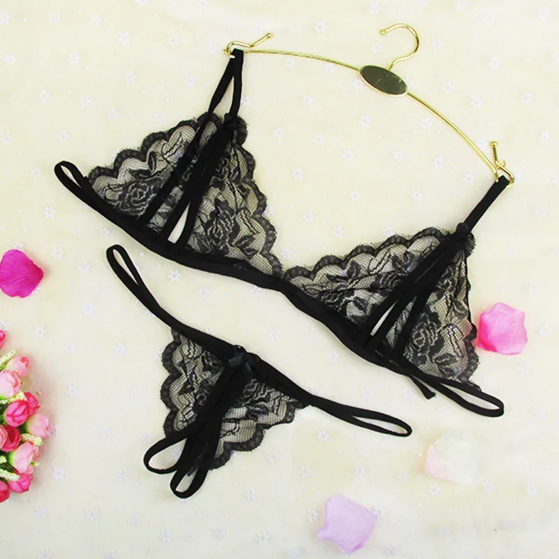 

Women Exotic Sexy Costumes Lingerie Open Bra Crotch Lace Transparent Underwear Baby Doll Sexy Lingerie