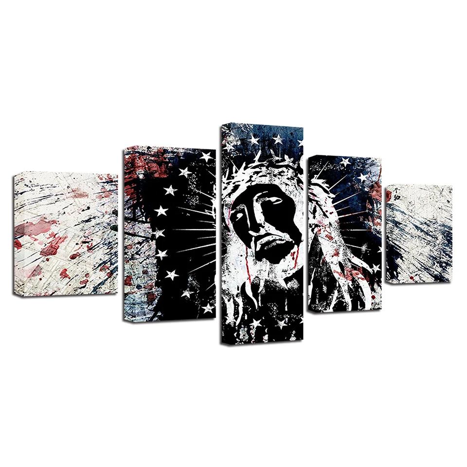 

Modern Home Decor Anime Scenery Flowers HD 5 Pieces Decoration for Room Decor Posters Wall Art Wall Decor Poste Wall Paintings