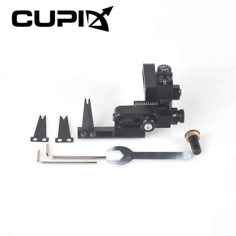 

Steel Plate Arrow Rest Fine-tuning Up Down Left Right Sword Arrow Rest for Recurve Bow Archery Hunting Shooting