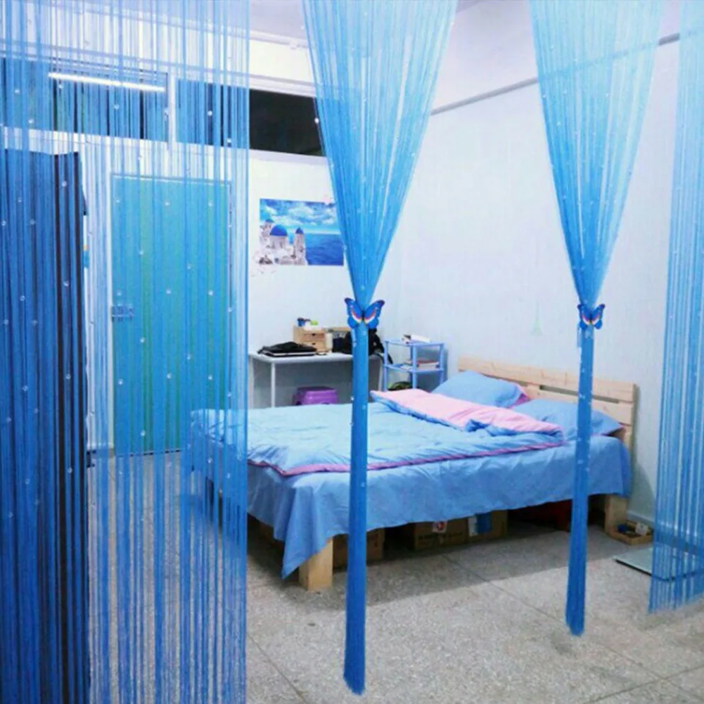 Кисточки для занавесок акриловые шторы разделители в виде насекомых гостиной