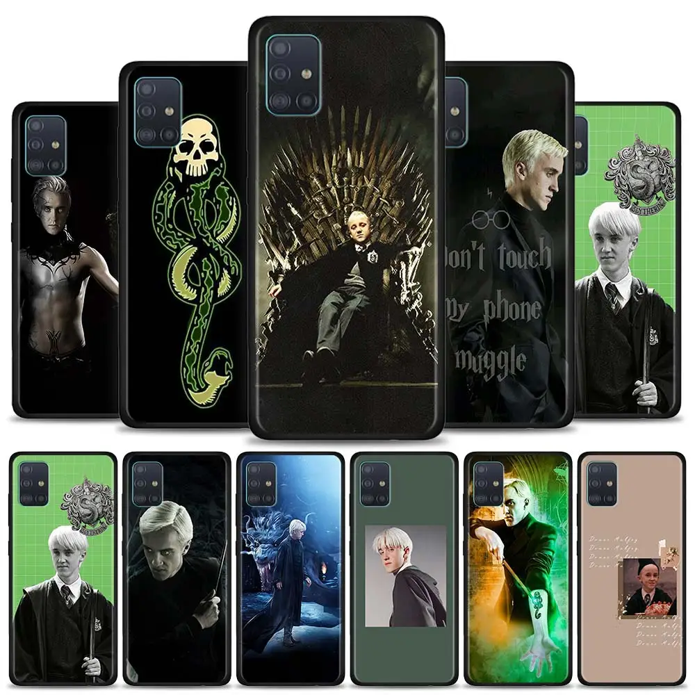 

Shockproof Phone Case for Samsung Galaxy A51 A50 A71 A21s A10 A70 A30 A20e A40 A20s A10s Soft Coque Draco Malfoy