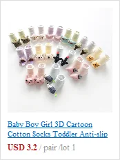 Baby Cotton Long Socks Toddler Colorful Cute Cartoon 3D Big Eyes Sock Kids Solid Color Socks Spring Autumn Fashion Kids Gift