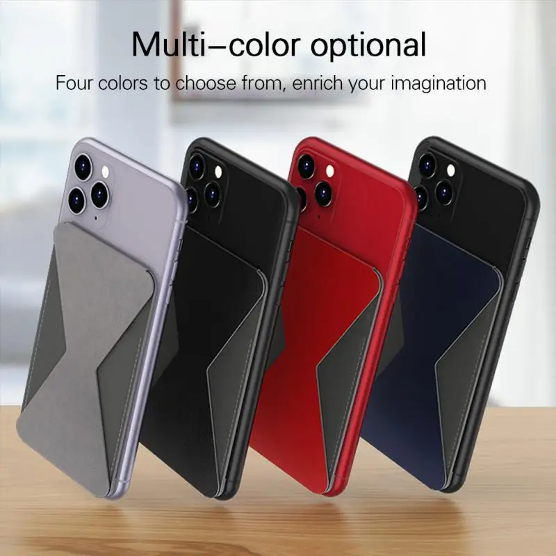 Липкий Невидимый держатель для мобильного телефона Подставка смартфона