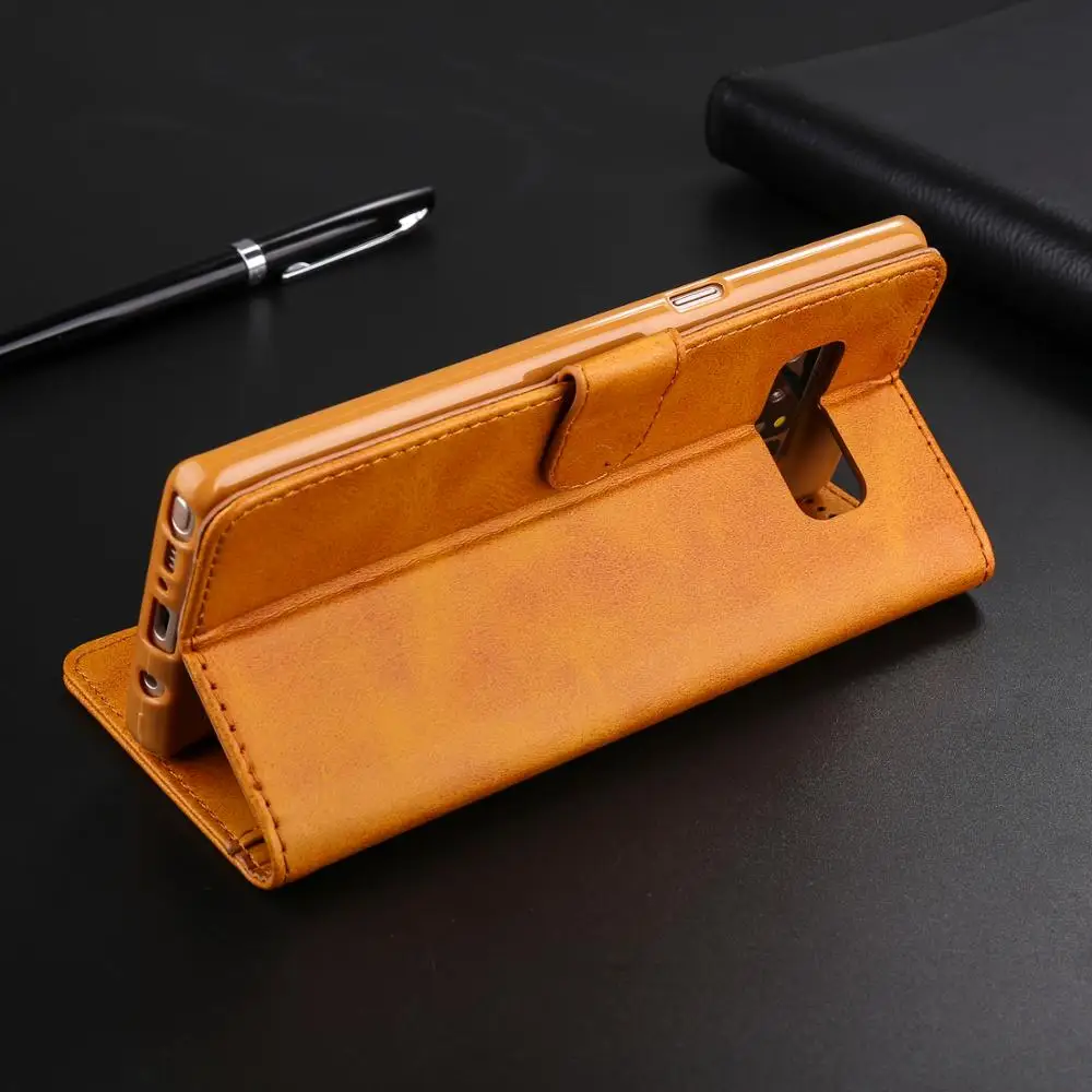 Чехол для samsung Galaxy Note 10 Plus роскошный с магнитной застежкой кожа + Мягкий ТПУ чехол