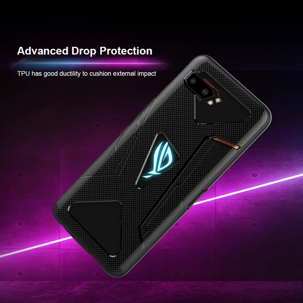 Для Asus ROG Phone II чехол матовый Мягкий силиконовый чехол для телефона Asus ROG Phone 2 Phone2 чехол