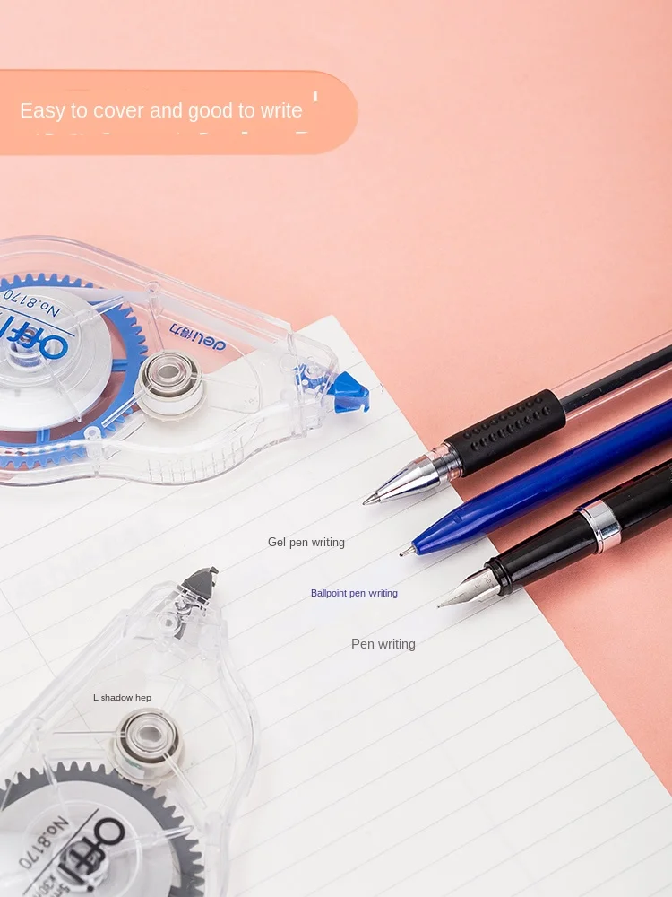 Корректирующая лента прозрачная пленка 150 м корректирующий пояс большой емкости