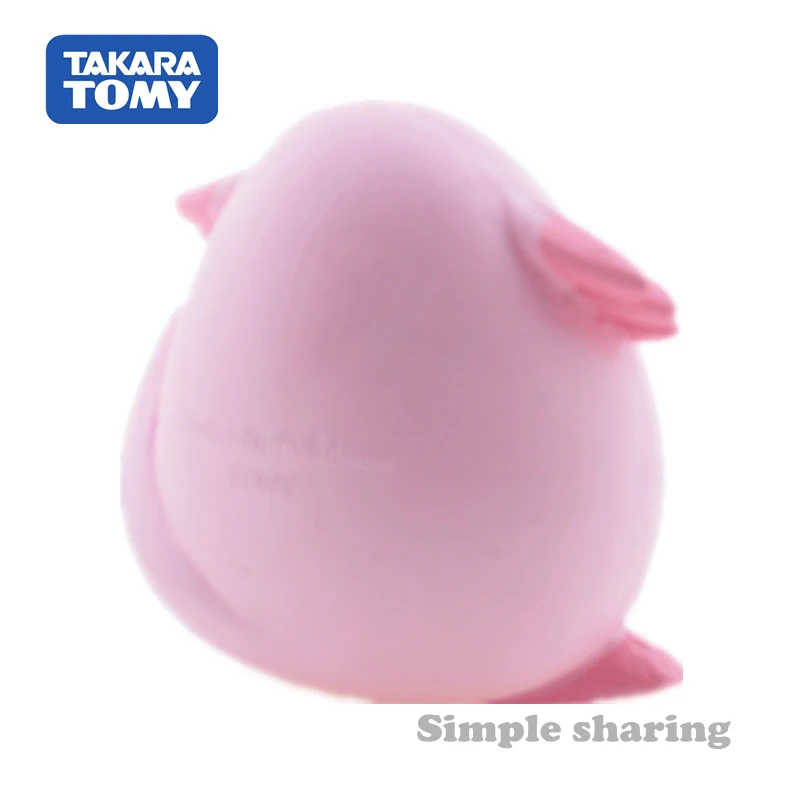 Takara tomy tomica moncolle ex pokemon figures chansey hot pop Детские литые игрушки миниатюрные куклы