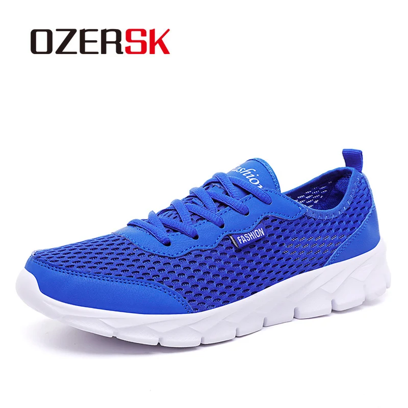 

OZERSK Men's Casual Comfortable Shoes Breathable Male Mesh Shoes Classic Tenis Masculino Shoes Zapatos Hombre Sapatos Sneakers