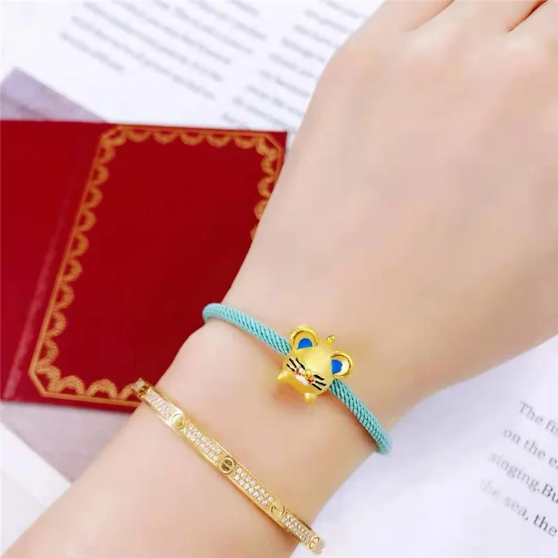 OMHXZJ оптовая продажа европейский модный женский подарок на день рождения бусины в