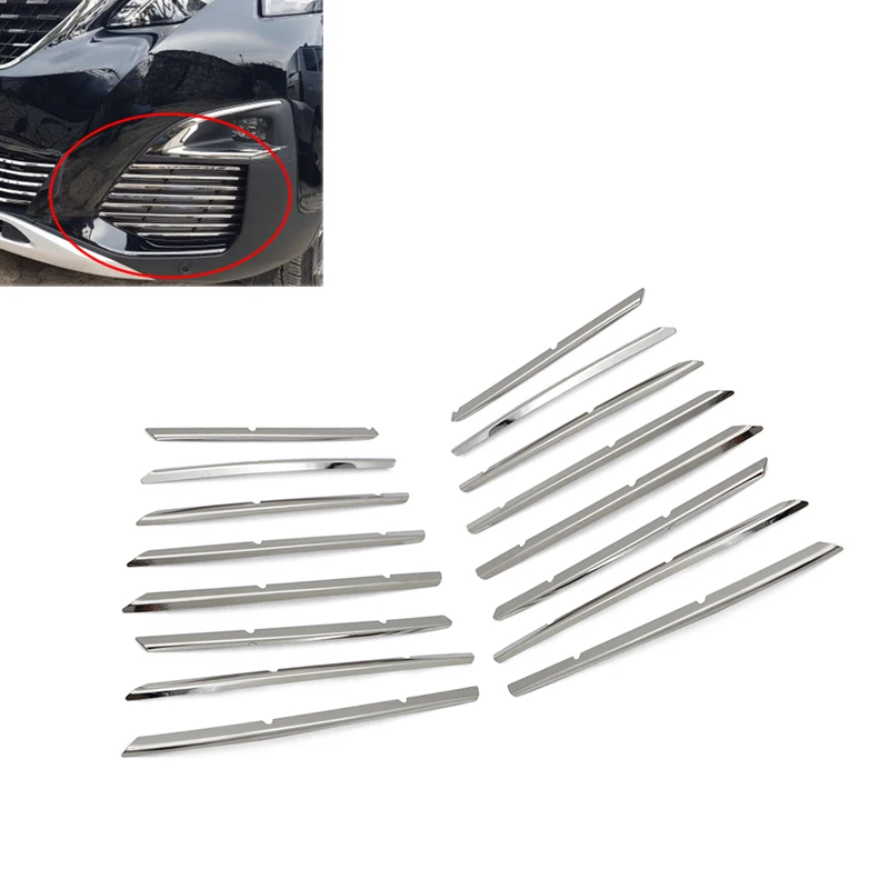 Передняя противотуманная фара нижняя крышка гриля гоночные грили отделка