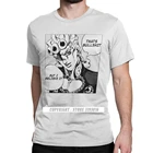 Большая распродажа, футболка с принтом в стиле аниме Невероятные приключения джоса, японская футболка, уличная одежда