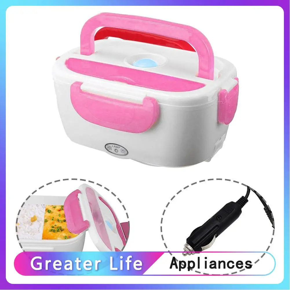 

Portable Electric Heating Lunch Box Warm Keep Food Heater Rice Container
