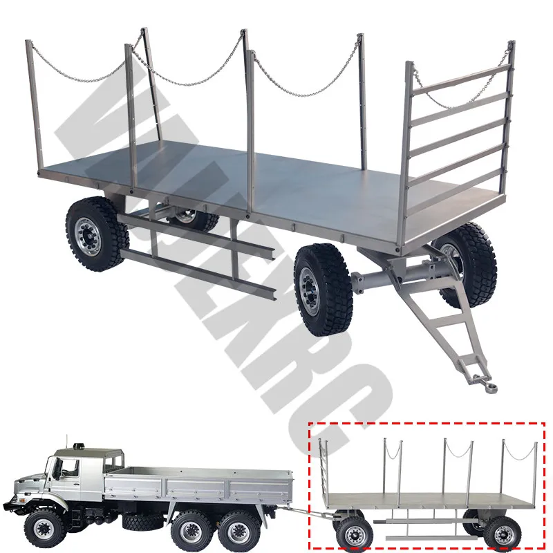 Металлический трейлер деревянный транспортный для грузовика с дистанционным
