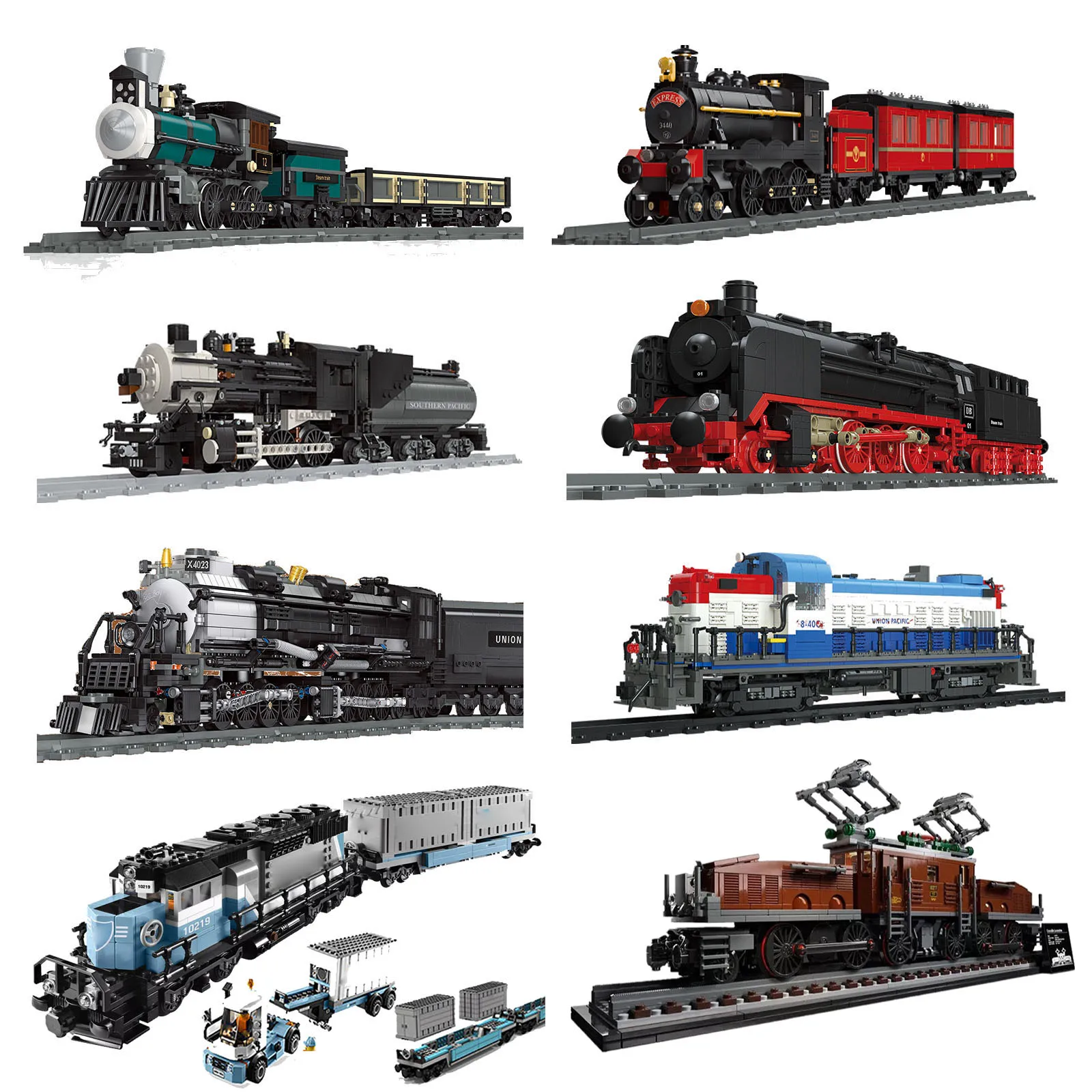 Новинка 2021 серия экспертные технологии набор моделей поездов строительные блоки