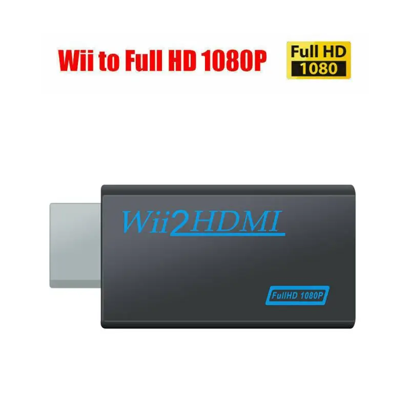 1080P Wii преобразователь адаптер 2 Full HD 3 5 мм аудио для ПК ТВ монитор дисплей