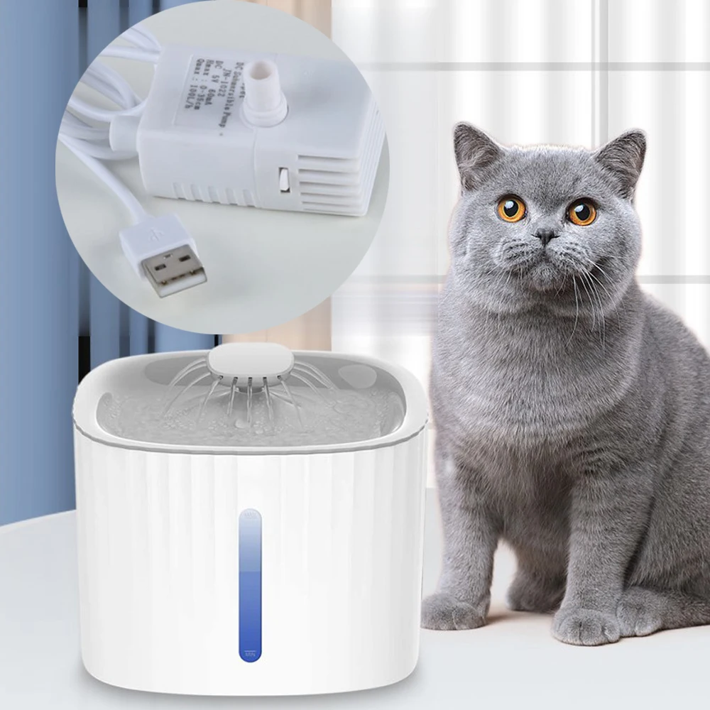 

3L Automatic Cat Water Fountain Dog Drinking Bowl Pet USB Water Dispenser LED Mute Drinker Auto Feeder For Dog Cat Accessories