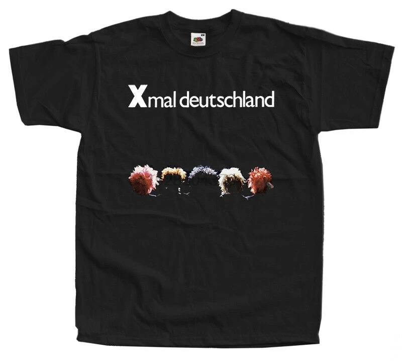 Xmal Deutschland V1 Anja Huwe music band 1980 футболка (черная) все размеры S 3XL для мужчин и женщин