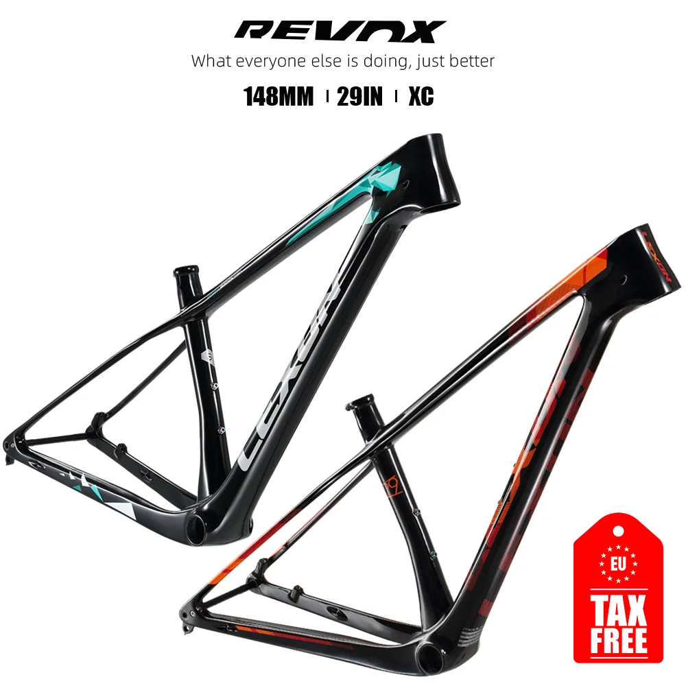 2022 карбоновая рама lexon 29er Plus горный велосипед 142/148*12 мм MTB карбоновые рамы 15/17/19