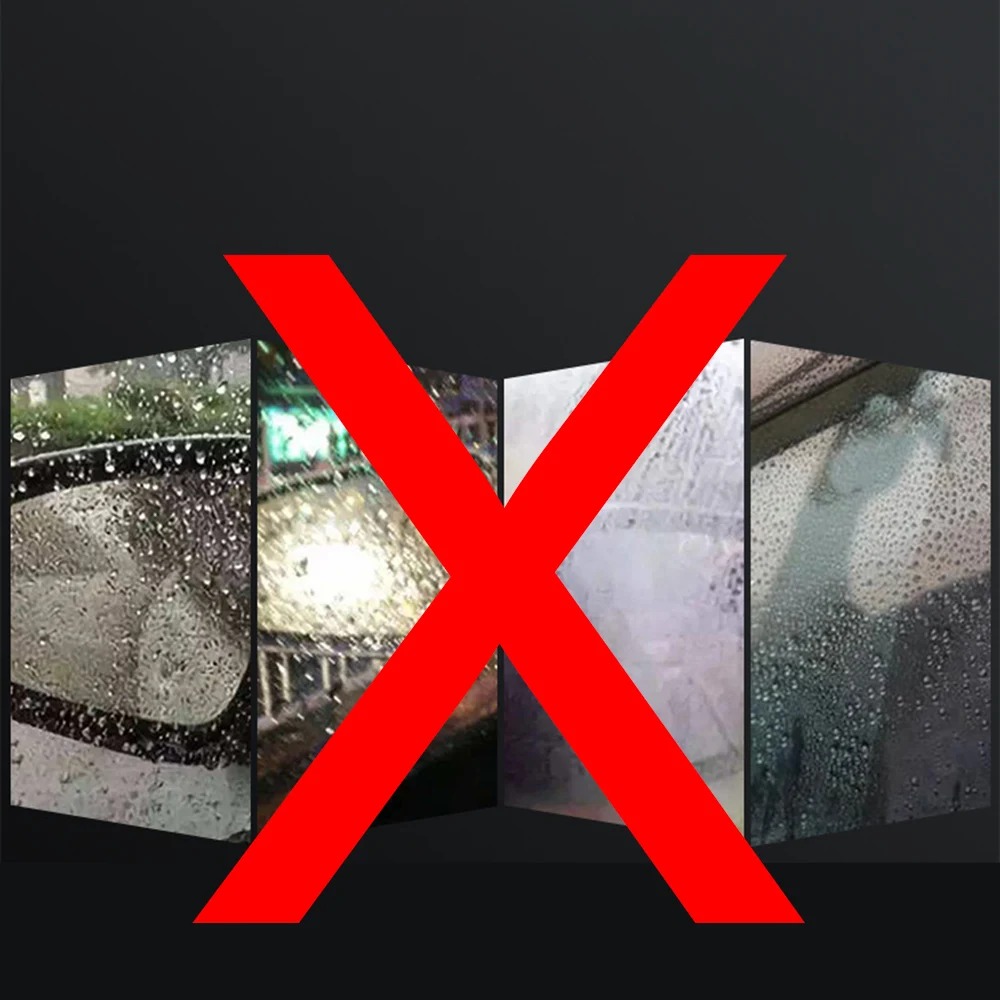 2 шт. Автомобильные противотуманные наклейки на зеркало заднего вида|Оконные