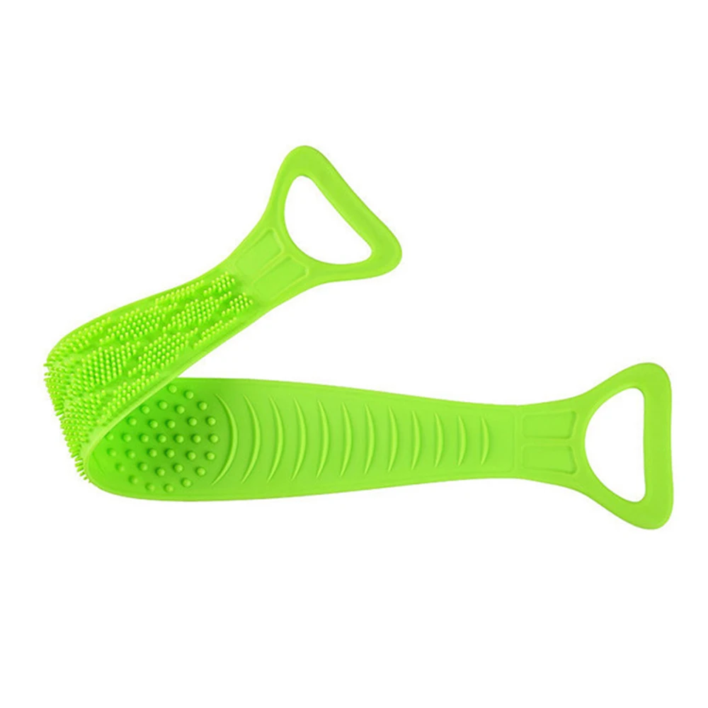 60 см/65 см Силиконовая щетка для душа тела банный пояс отшелушивающая спины мытья |