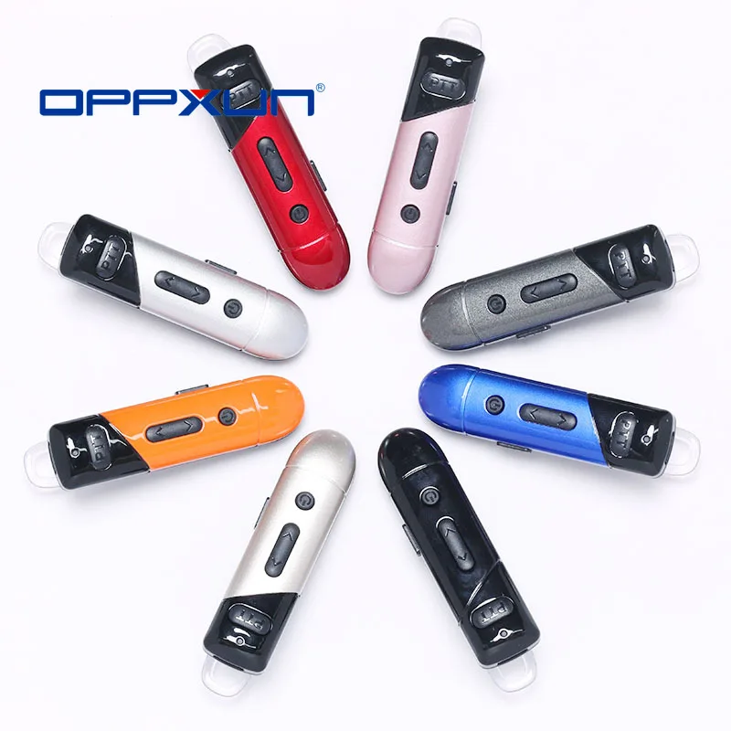 OPPXUN MINI Portable Walkie Talkie A09 Bluetooth headset Handy Headset Ultra small Professional Transceiver Ham Two Way Radio