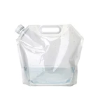 51015 л сумка для воды складной портативный спортивный контейнер для хранения Кувшин Бутылка с инкрустированной ручкой сумка для воды для путешествий на открытом воздухе кемпинг