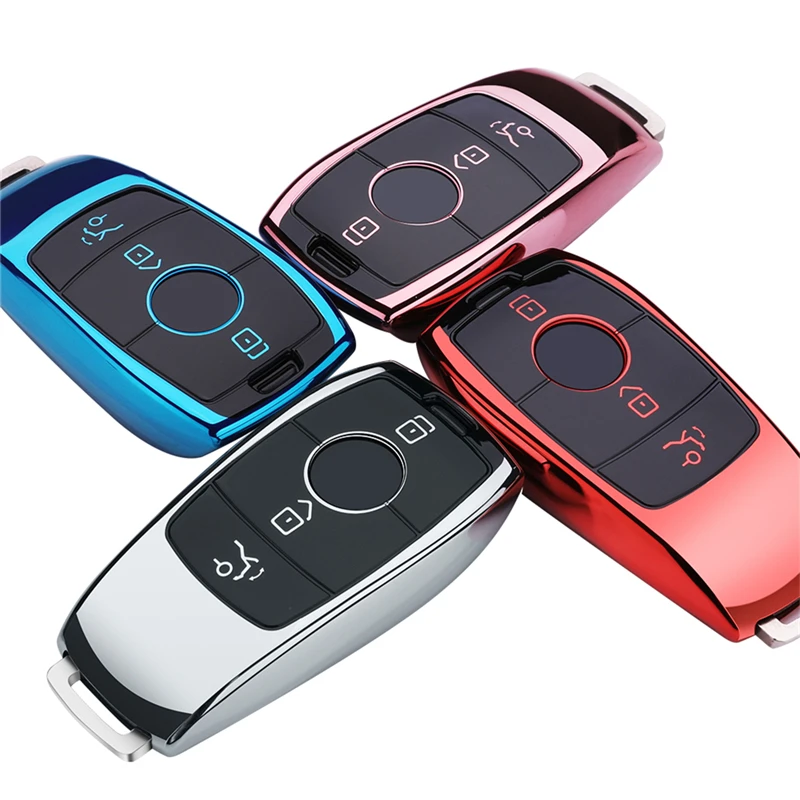 Чехол для автомобильного ключа из мягкого ТПУ Benz 2020 E Class W213 2017 S class SLC SLK E200 E260 E300 E320