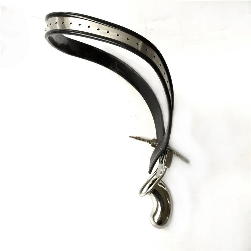 Металлический мужской ремень верности из нержавеющей стали БДСМ бондаж