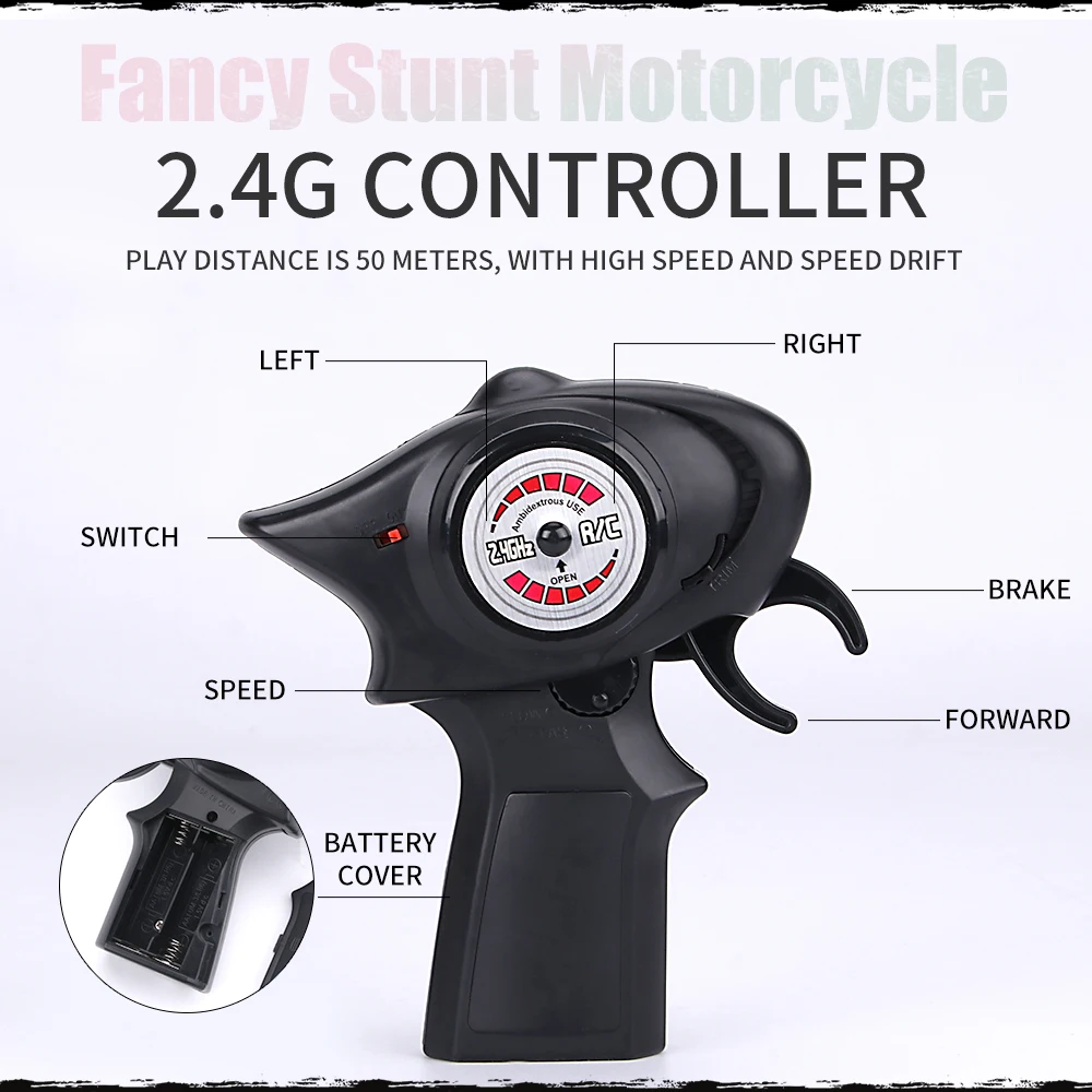 Прохладный Мини Мото детский мотоцикл электрический пульт дистанционного