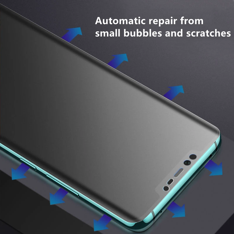 Гидрогелевая пленка для Huawei P50 Pro защита экрана на 360 ° P50pro/P40/P30 изогнутая из ТПУ |