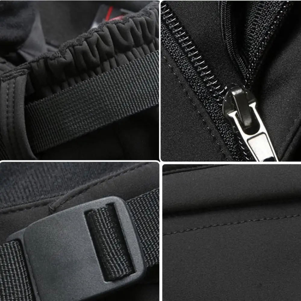 Men's Winter Fleece Hiking Pants Camping Trekking Soft Shell Waterproof Male Windproof Warm Skiing Climbing Outdoor | Спорт и