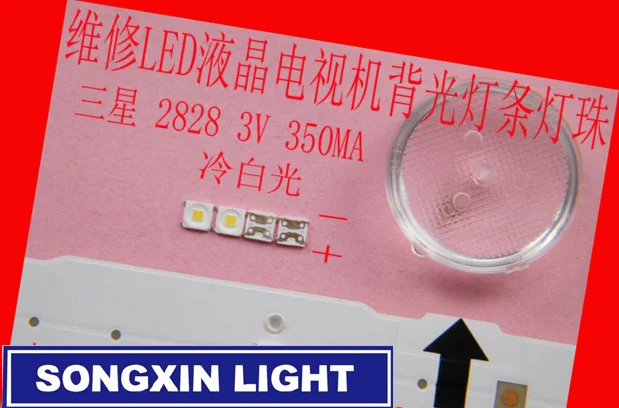 special FOR repairs 3255 inch LED LCD TV backlight illuminated bar SMD 2828 lamp beads 3V SAMSUNG 100PCS | Электронные