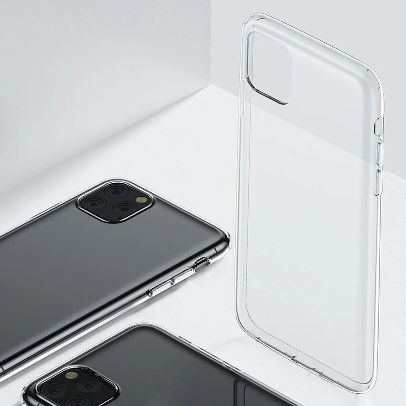 

Luxury Clear Soft TPU Case For iPhone 11 Pro Max 7 8 6 6s Plus X XS MAX XR Transparent Phone Case For Phone 7 8 Plus X 11 Pro