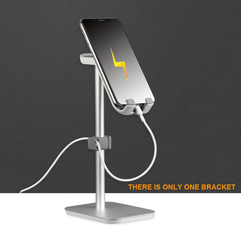 Портативный домашний держатель для сотового телефона и планшета регулируемая