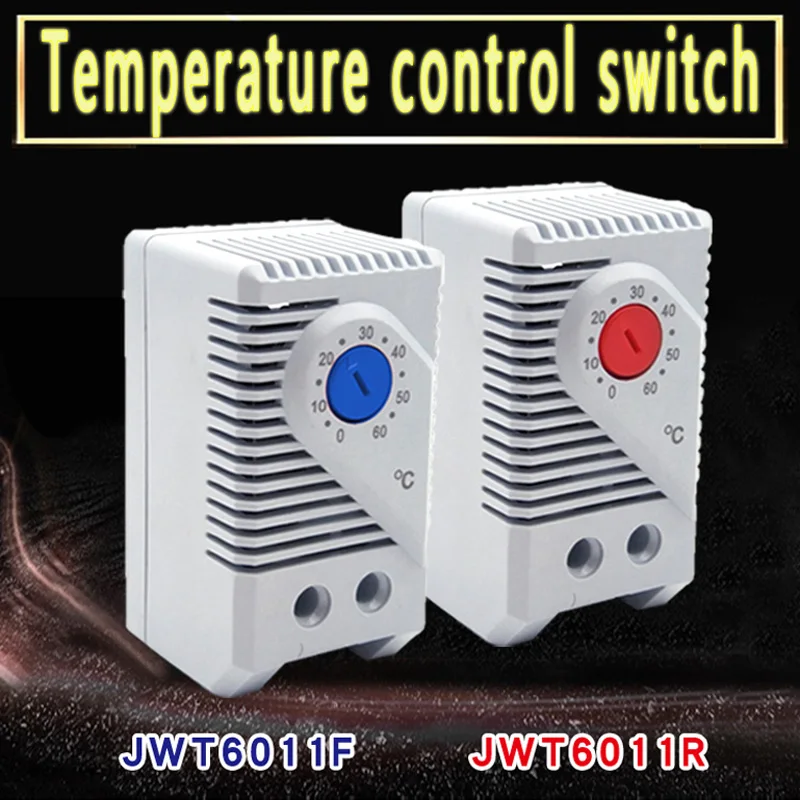 

Регулятор температуры, компактный термометр JWT6011F/R и KTS011 с нормально замкнутым и открытым разъемом на Din-рейке
