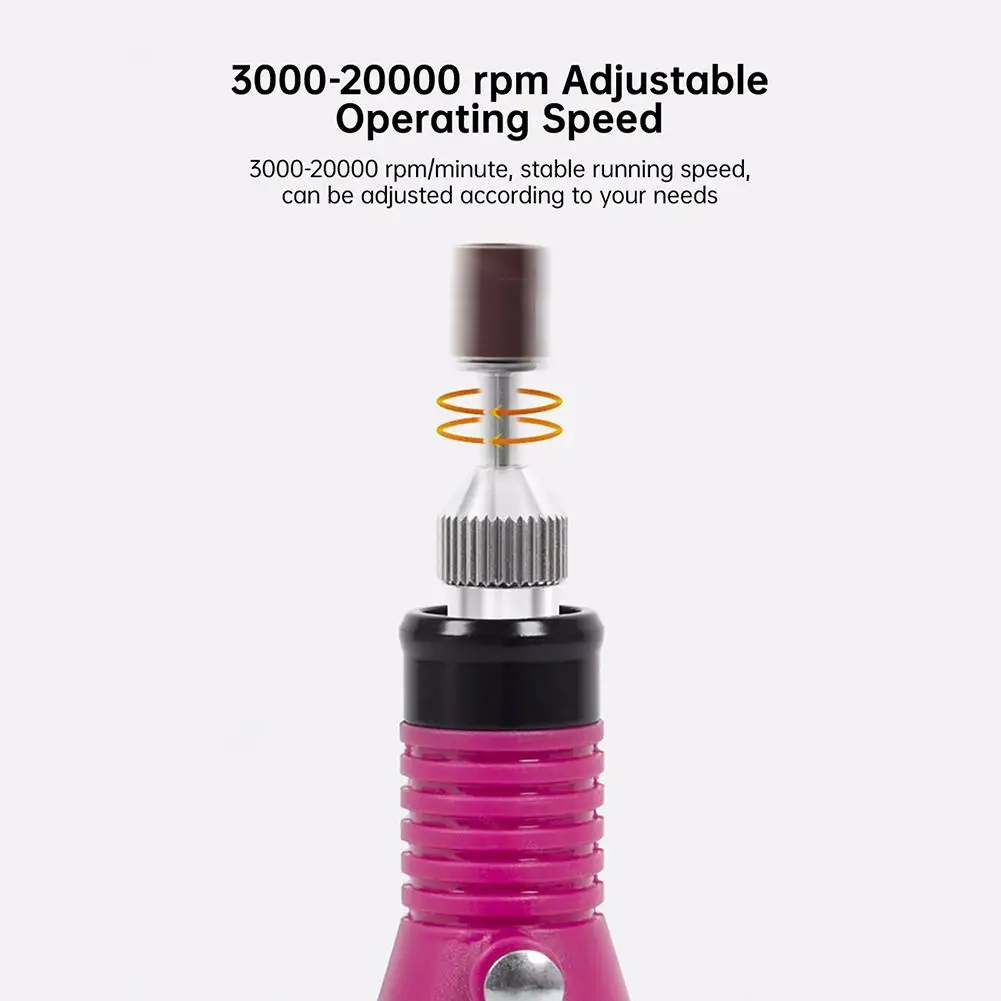 

Nail Polishing Tool Mini Pen-type Electric Nail Polisher Professional Nail Polishing Tool for Nail Art Tools