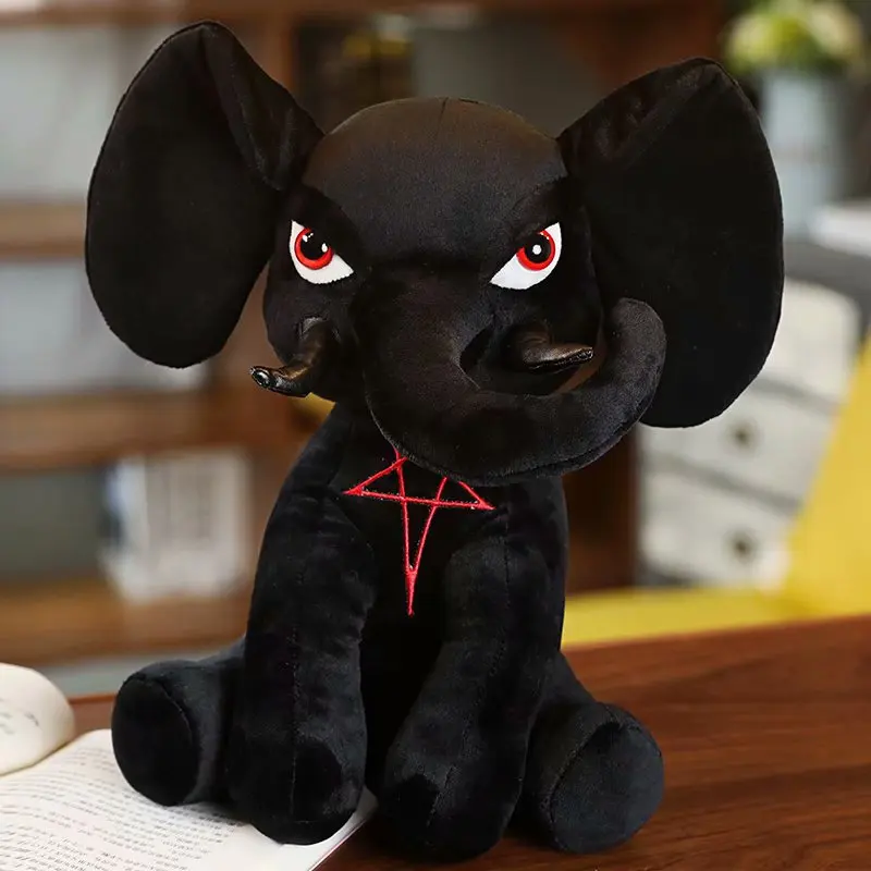 

Dark Animal Doll Dark Animal Pillow Animation Peripheral Cool Pentagram Elephant Rabbit Killstar Dark Animal Doll Plush Toy