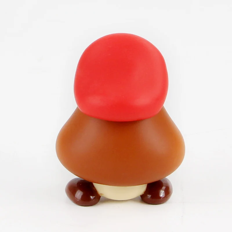 2 вида аниме мультфильм гриб с красной шляпой милая фигурка из ПВХ Коллекционная