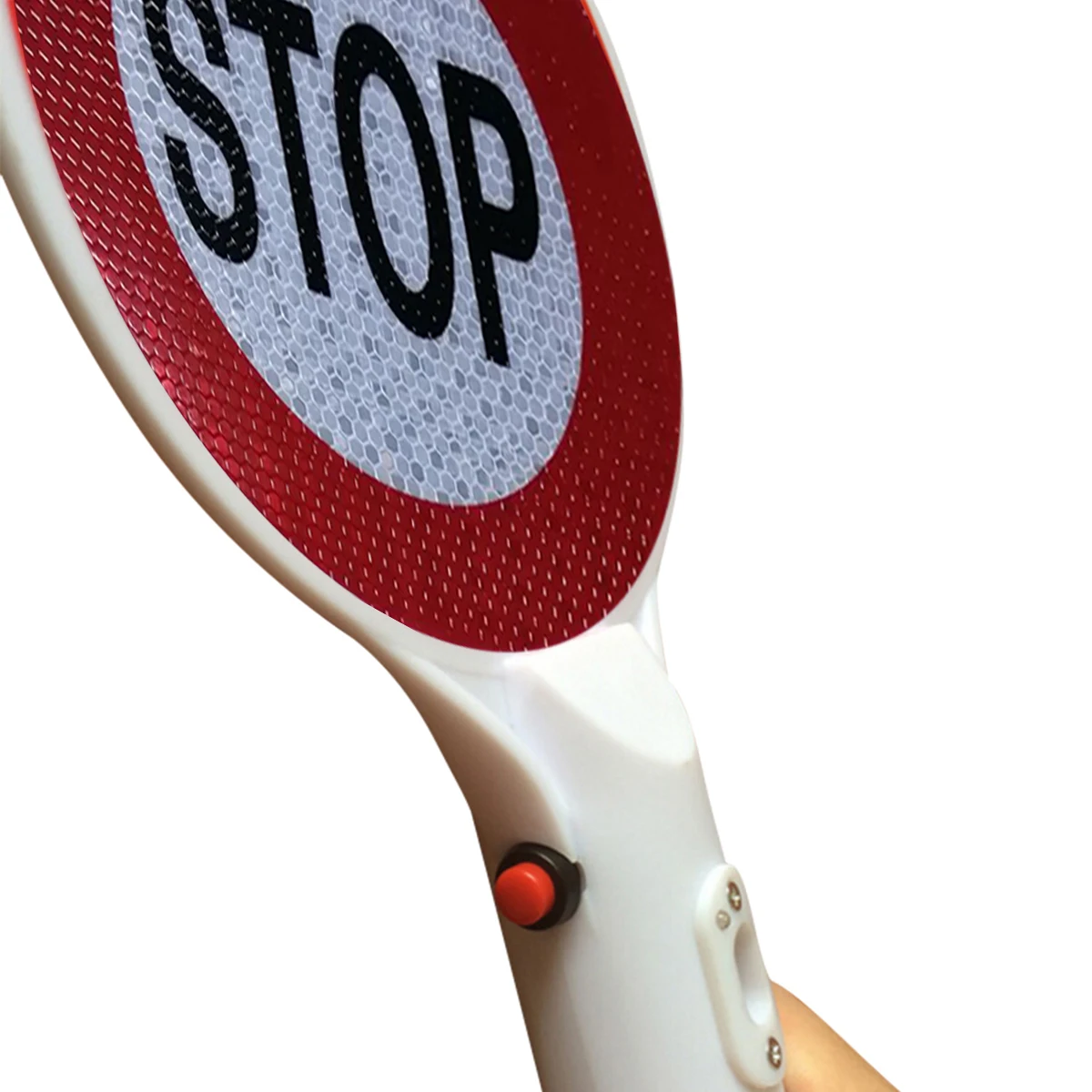 Rechargeable Traffic Sign Handheld LED Stop Light Car Warning Flashlight​ For Control Blocked Road Free Shipping | Безопасность и