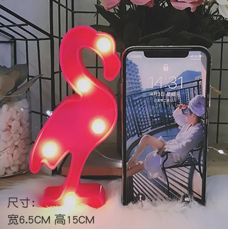 3D кактус светодиодный настольный светильник в романтическом стиле зеленое