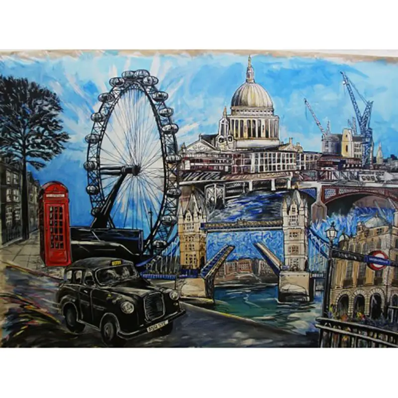 Европейские наборы для рисования масляной краской своими руками по номерам