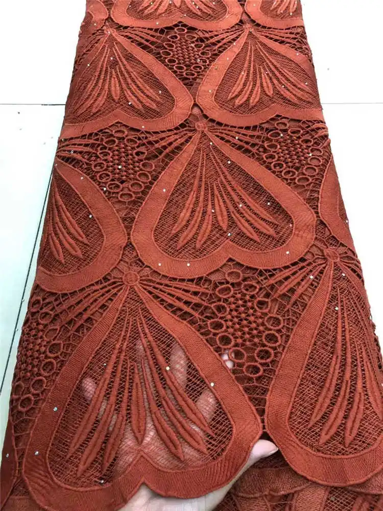 Фабрика предлагает высокое качество последние африканские гипюр шнур кружева с