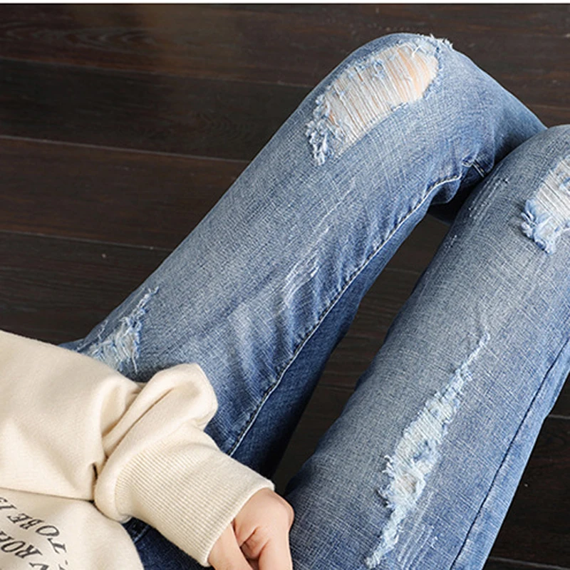 Брюки до щиколотки вещи для беременных джинсы летняя одежда брюки 0225|Джинсы| |
