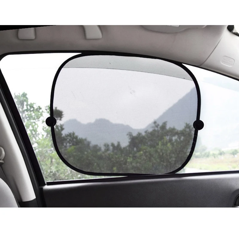 

Five-piece Set Of Non-porous Car Mesh Sunshade Suction Cup Sunshade Car Side Shading Blinds/children,Infants,Pets,Sunscreen New