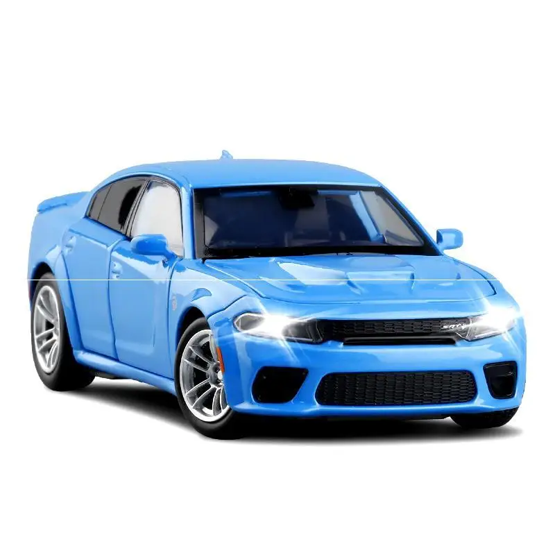 1:32 Dodge Зарядное устройство SRT ведьма моделирование автомобиля приятные на ощупь